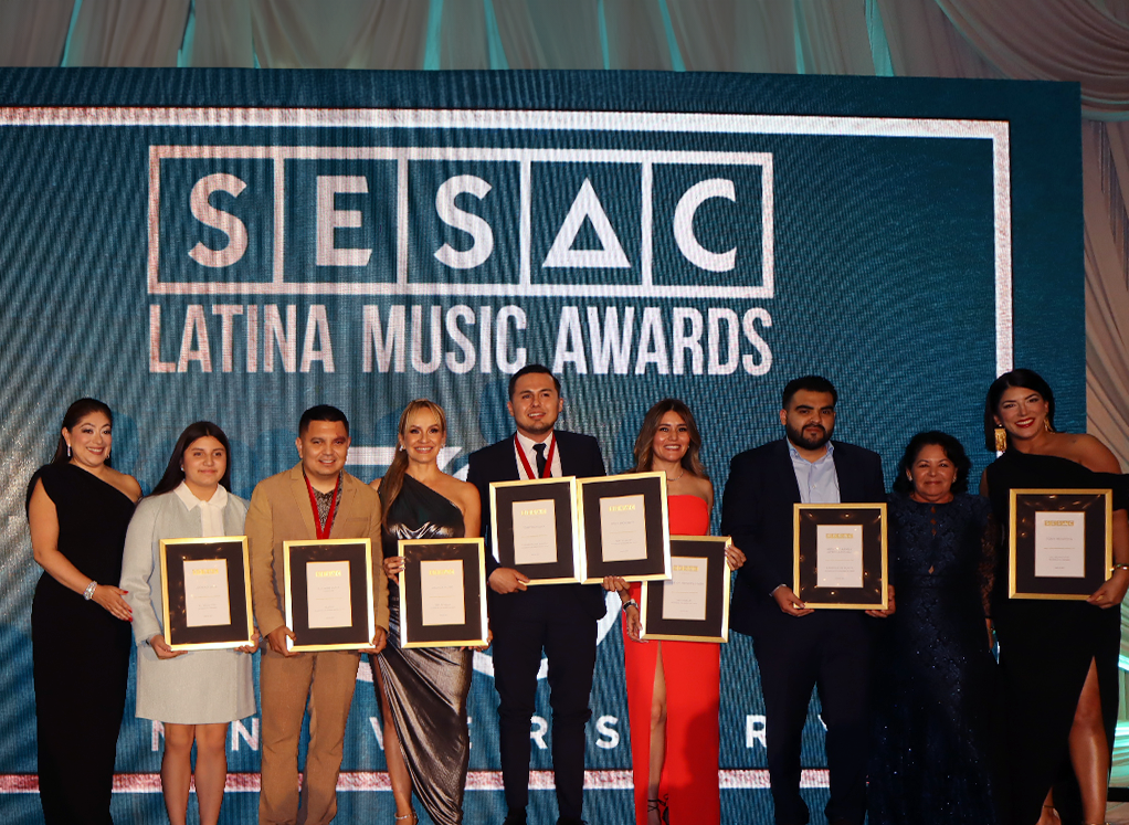 Portada SESAC LATINA AWARDS 2024